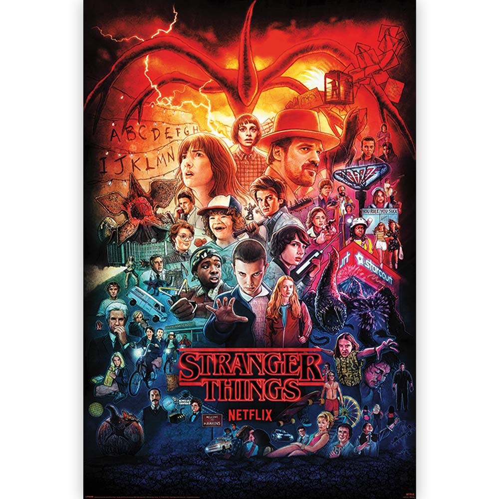 STRANGER THINGS ストレンジャー・シングス (シーズン5 2025年配信決定 ) - Seasons Montage / ポスター - PGS